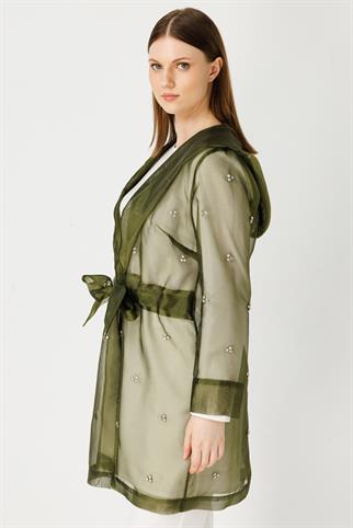 Müsemma Büyük Beden İnci Ceket 24YCKT-MUS0001