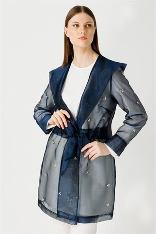 Müsemma Büyük Beden İnci Ceket 24YCKT-MUS0001