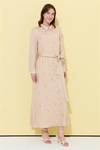 Müsemma Büyük Beden Işıl Elbise 25YELB-MUS0018