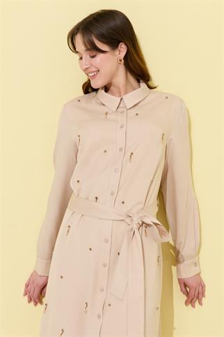 Müsemma Büyük Beden Işıl Elbise 25YELB-MUS0018