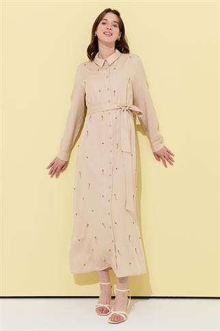 Müsemma Büyük Beden Işıl Elbise 25YELB-MUS0018