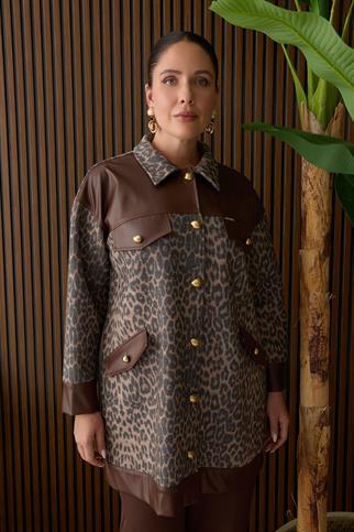 Müsemma Büyük Beden Leyal Kaban 26KKBN-MUS0003