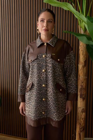 Müsemma Büyük Beden Leyal Kaban 26KKBN-MUS0003