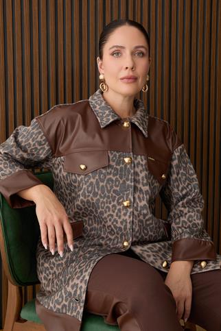 Müsemma Büyük Beden Leyal Kaban 26KKBN-MUS0003