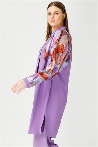 Müsemma Büyük Beden Lotus Gömlek 24YGML-MUS0006