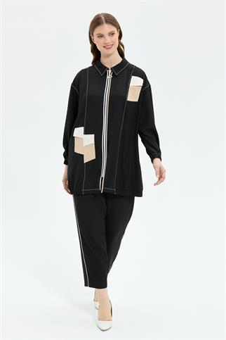 Müsemma Büyük Beden Mihrimah Takım 25YTKM-MUS0042