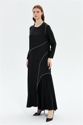 Müsemma Büyük Beden Nazik Elbise 26KELB-MUS0003