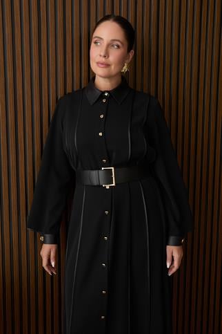 Müsemma Büyük Beden Nilda Elbise 26KELB-MUS0010