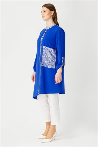 Müsemma Büyük Beden Raya Gömlek 24YGML-MUS0010