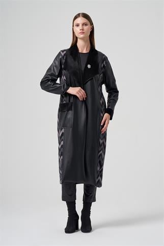 Müsemma Büyük Beden Rengin Hırka 25KHRK-MUS0001