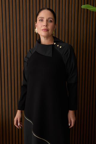 Müsemma Büyük Beden Selen Elbise 26KELB-MUS0009