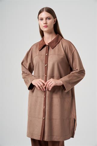 Müsemma Büyük Beden Sıla Gömlek 25KGML-MUS0001