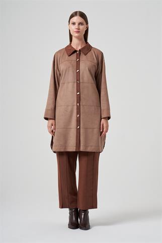 Müsemma Büyük Beden Sıla Gömlek 25KGML-MUS0001