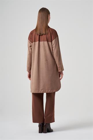 Müsemma Büyük Beden Sıla Gömlek 25KGML-MUS0001