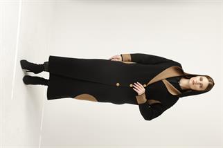 Müsemma Büyük Beden Yüksek Kalite Triko Kumaş Doğa Kaban 24KKAP-MUS0004