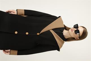 Müsemma Büyük Beden Yüksek Kalite Triko Kumaş Doğa Kaban 24KKAP-MUS0004