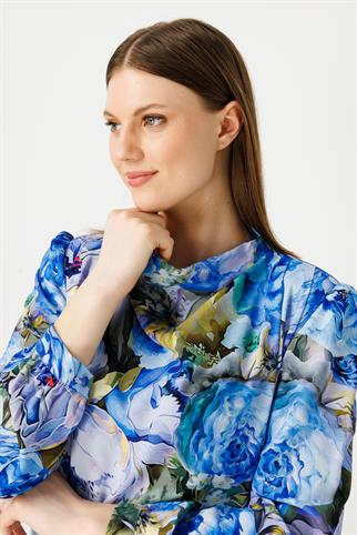 Müsemma Büyük Beden Zambak Elbise 24YELB-MUS0014