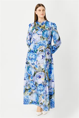 Müsemma Büyük Beden Zambak Elbise 24YELB-MUS0014