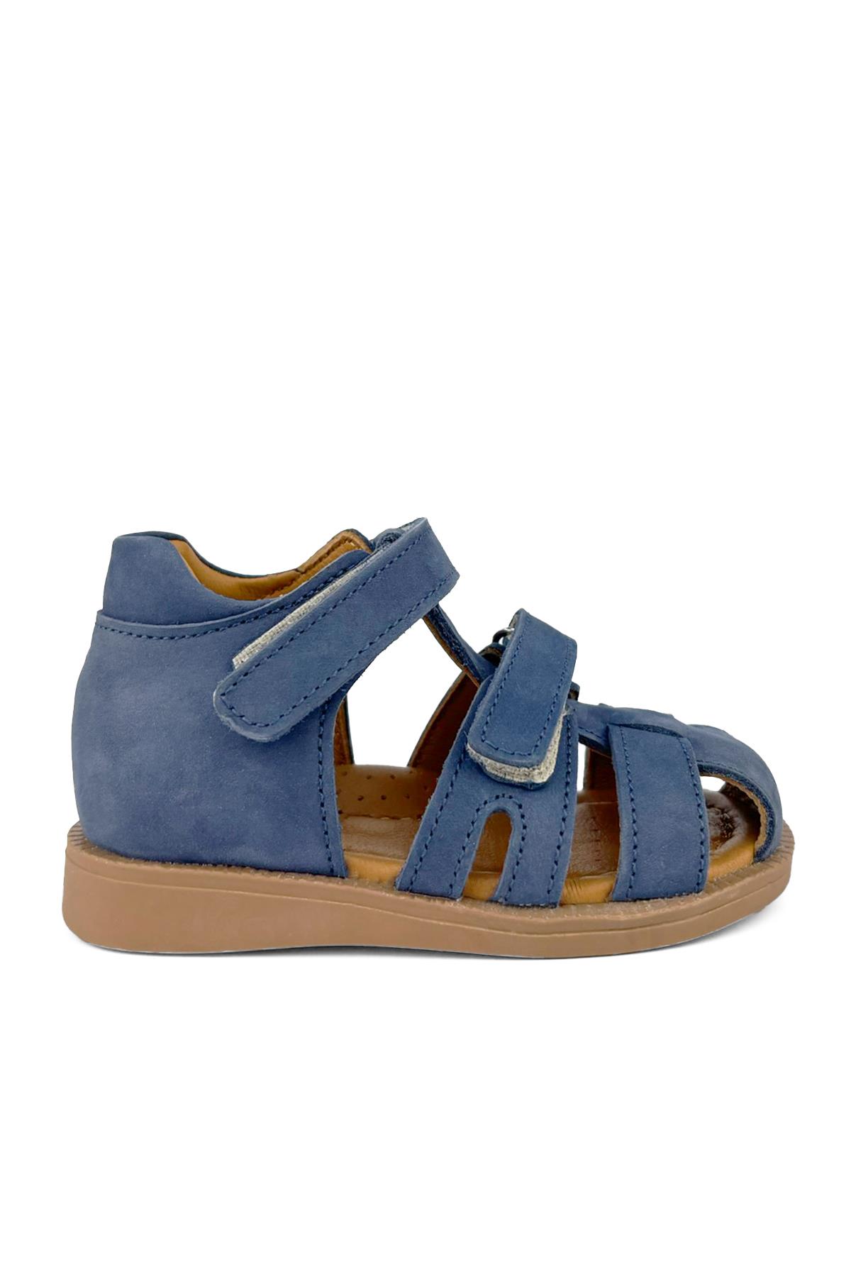 Kot Nubuk Erkek Çocuk Sandalet