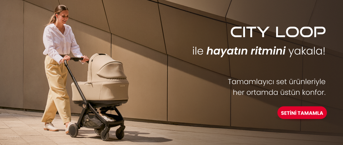 city loop bebek arabası set