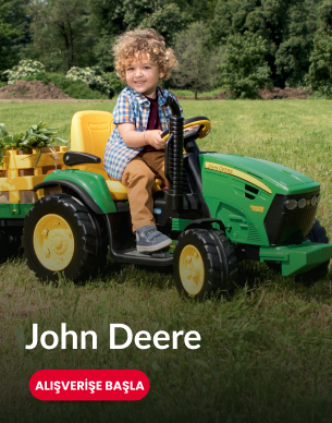 john deere ground force akülü traktör