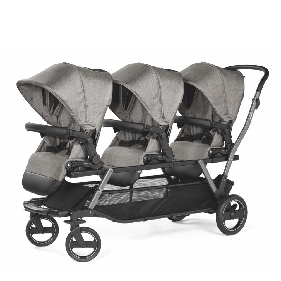 Triplette Pioret Üçüz Bebek Arabası - City Grey