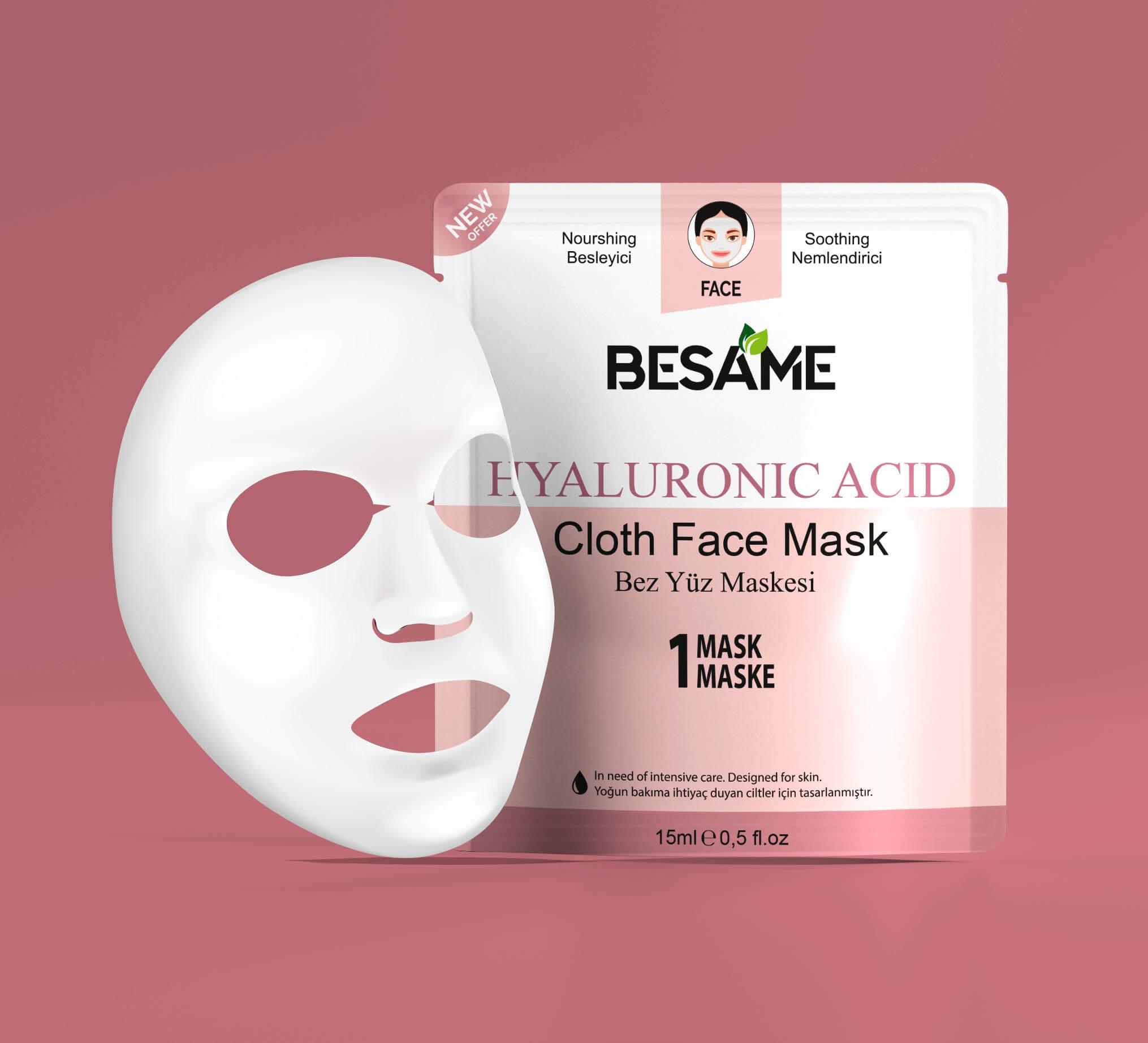 Besame Bez Yüz Maskesi Hyaluronıc Adet