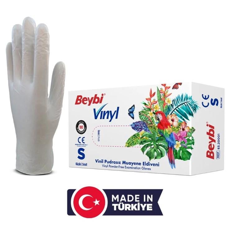Beybı Vınl Muayene  Eldiveni  (S)