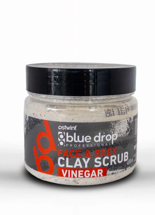 Blue Drop Face Body Clay Scrub 400 Ml Vınegar