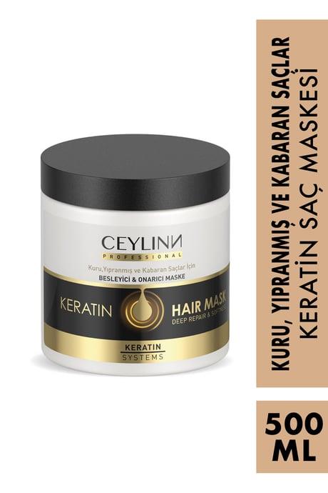 CEYLINN Keratin Smooth Saç Maskesi 500 ml