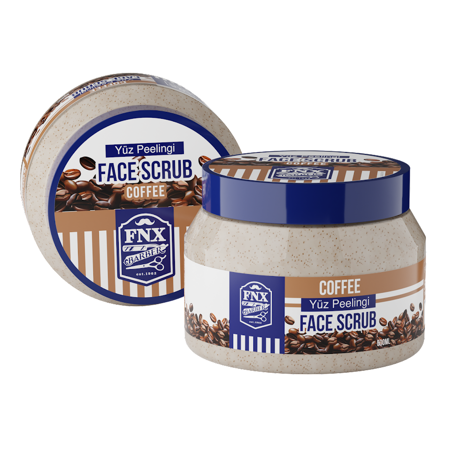 FNX BARBER Kahve Yüz Peeling 500 ml