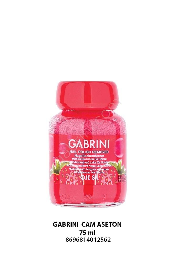 Gabrını Cam Aseton 75 Ml Kırmızı