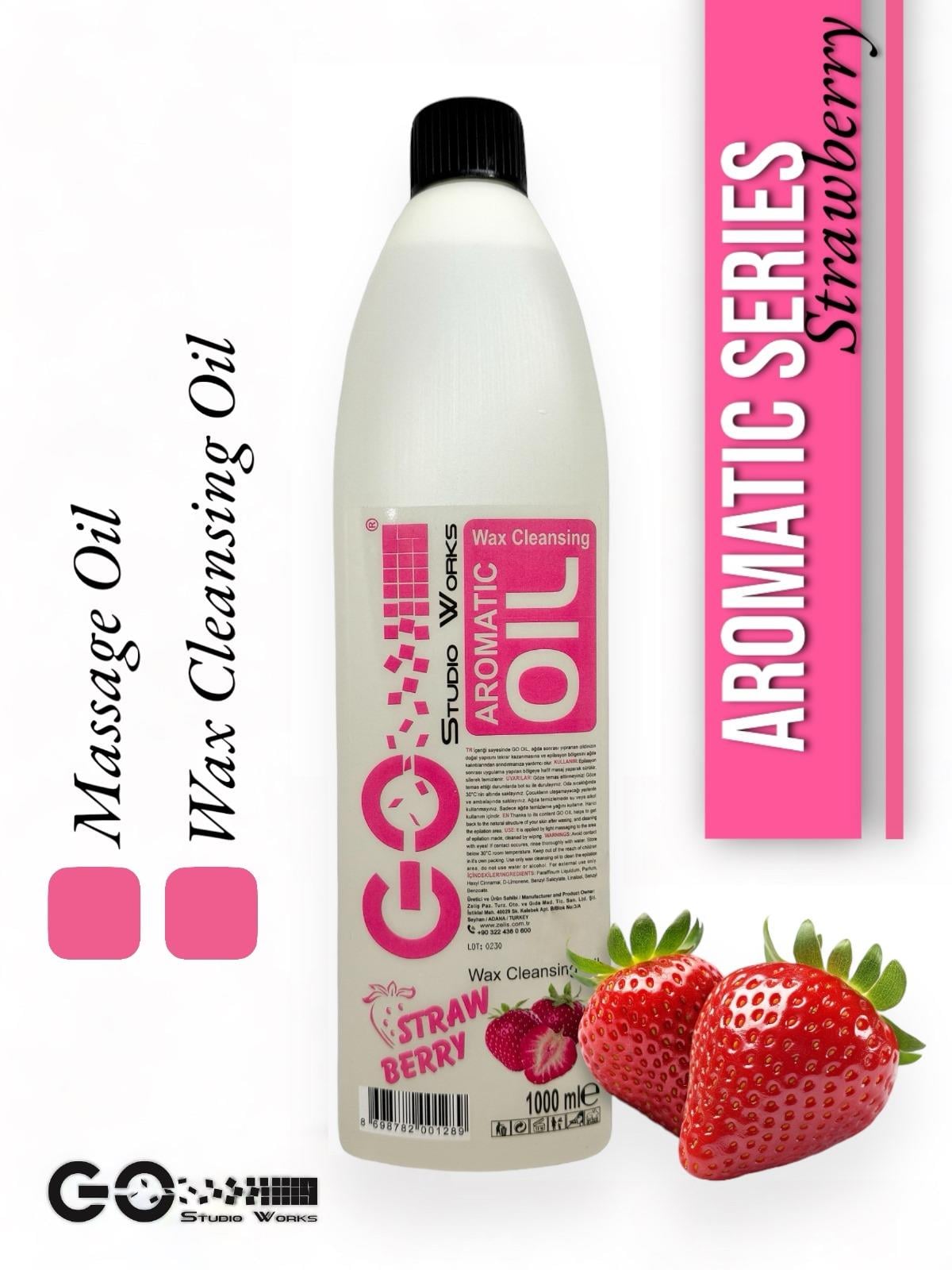 Go Çilek Masaj Yağı 1000 Ml