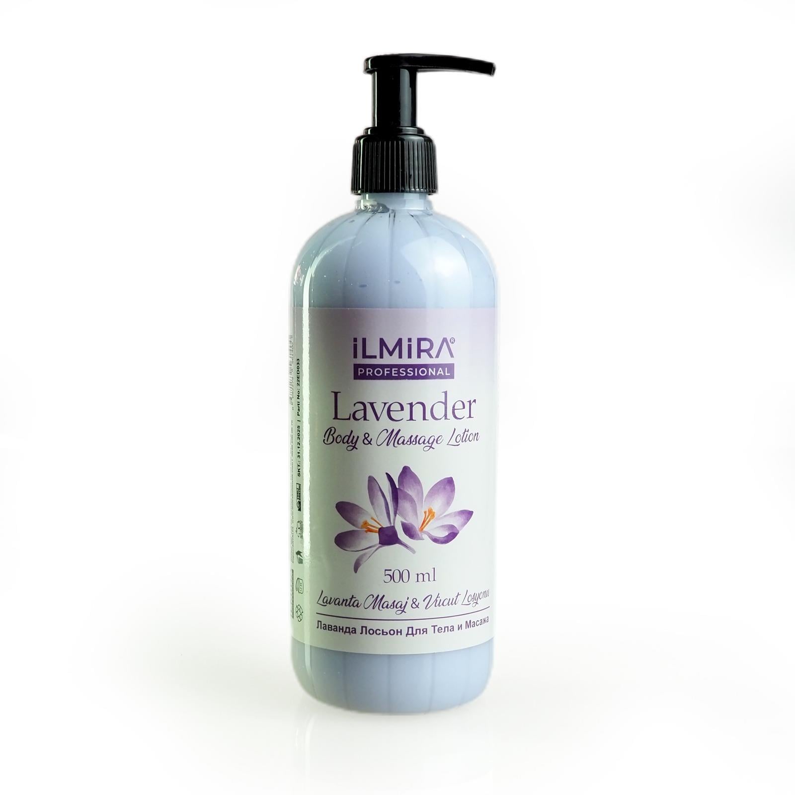 İLMİRA VÜCUT LOSYONU LAVENDER 500ML.