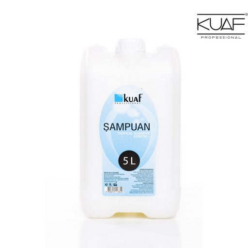 KUAF ŞAMPUAN KERATİNLİ BEYAZ 5 LT