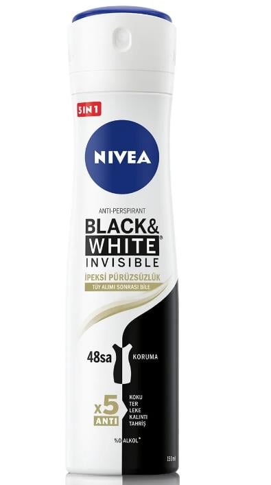 NIVEA DEODORANT BAYAN INVISIBLE İPEKSİ
