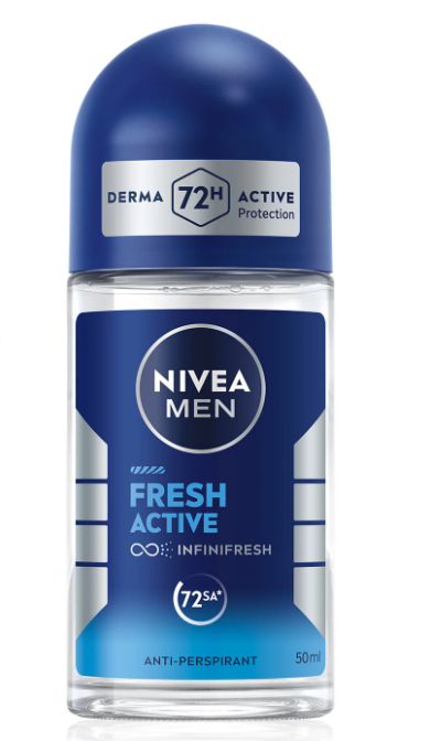 Nıvea Rollon Byn Fresh Actıve 50 Ml