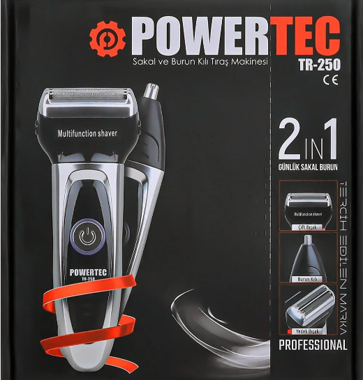 POWERTEC TR 250 YANAK VE BURUN KILI MAKİNESİ