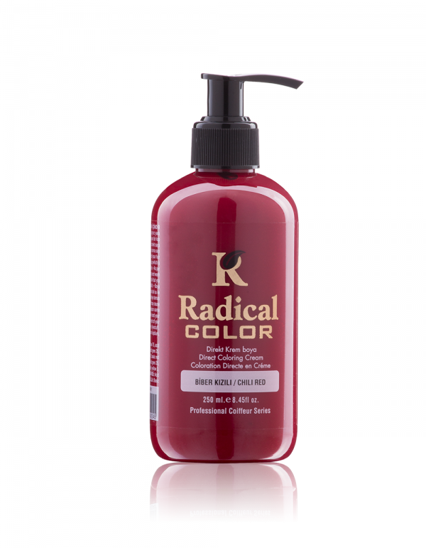 RADICAL COLOR SU BAZLI SAÇ BOYASI 250 ML BİBER KIZILI