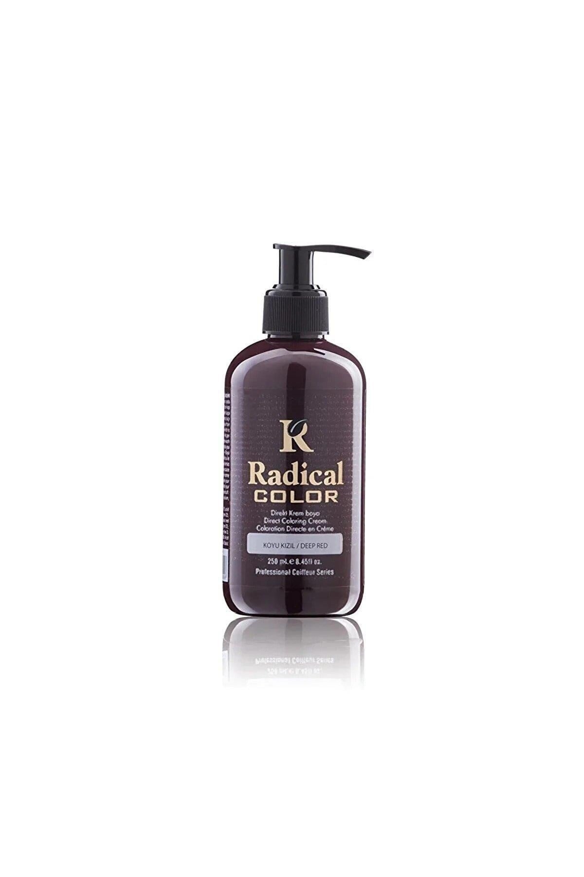 RADICAL COLOR SU BAZLI SAÇ BOYASI 250 ML KOYU KIZIL