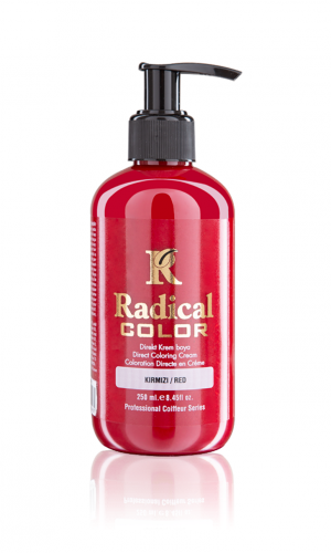 RADICAL COLOR SU BAZLI SAÇ BOYASI 250 ML KIRMIZI