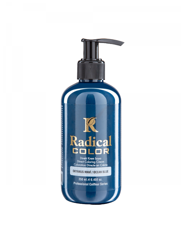 RADICAL COLOR SU BAZLI SAÇ BOYASI 250 ML OKYANUS MAVİ