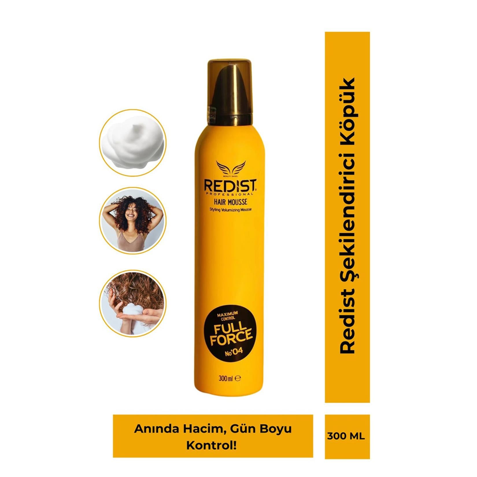 Redıst Saç Köpüğü No:4 300 Ml