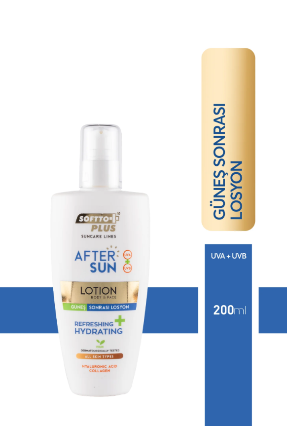 Softto Plus Güneş Sonrası Losyon 200 Ml