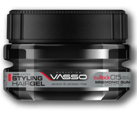 Vasso Mnemonıc Stylıng Gum The Rock 250Ml