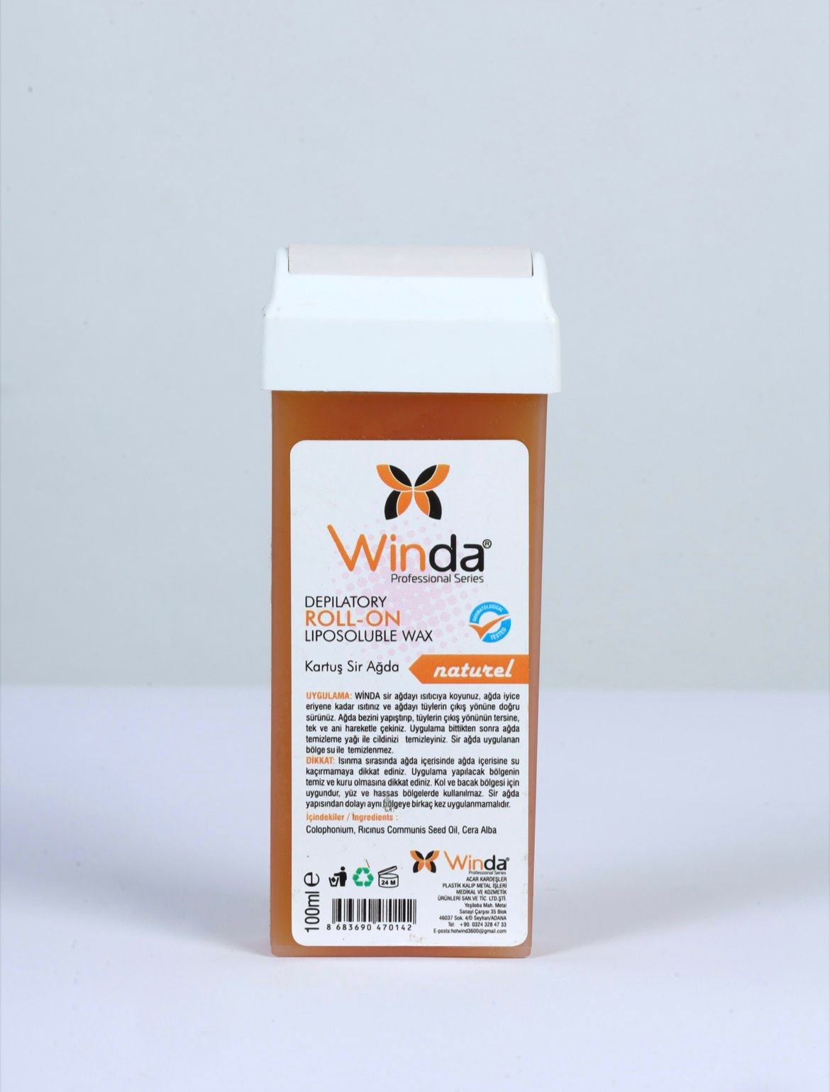 Winda Naturel Kartuş Ağda 100 Ml