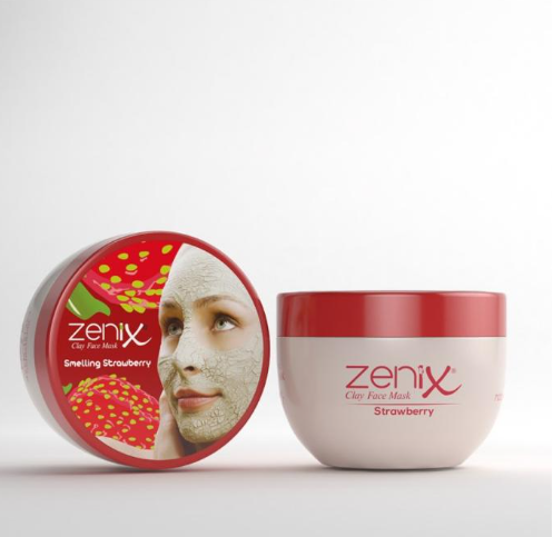 Zenıx Yüz Maskesi Kil Çilek 350 Gr