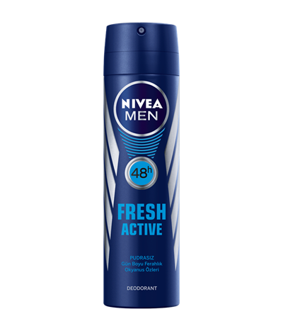 NIVEA DEO BAY FRESH ACTIVE PUDRASIZ 150 ML