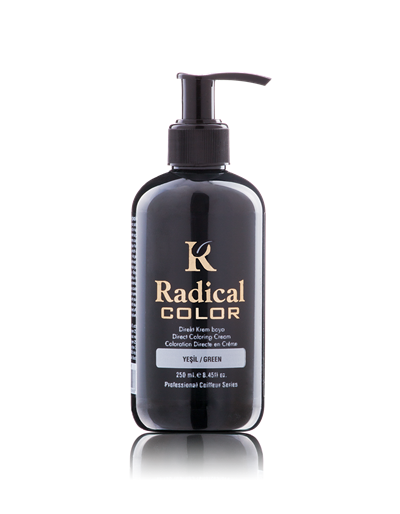 RADICAL COLOR SU BAZLI SAÇ BOYASI 250 ML YEŞİL