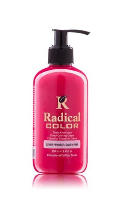 RADICAL COLOR SU BAZLI SAÇ BOYASI 250 ML ŞEKER PEMBESİ